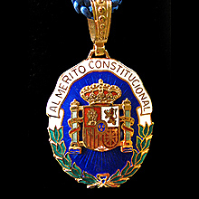 medalla del merito constitucional
